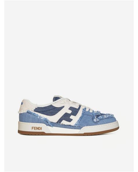 fendi running shoes|fendi denim shoes.